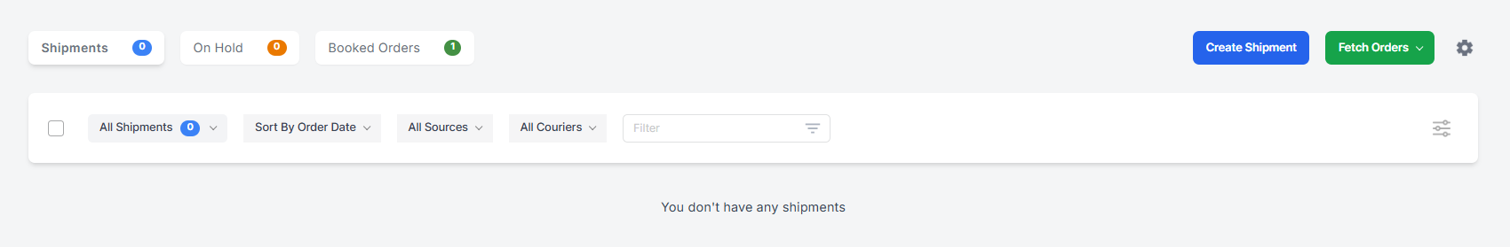 shipping tools tab